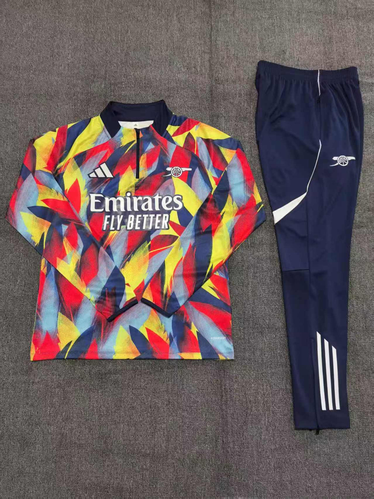 Kids Arsenal Training Tracksuits 25/26 Football Kit Soccer Jersey