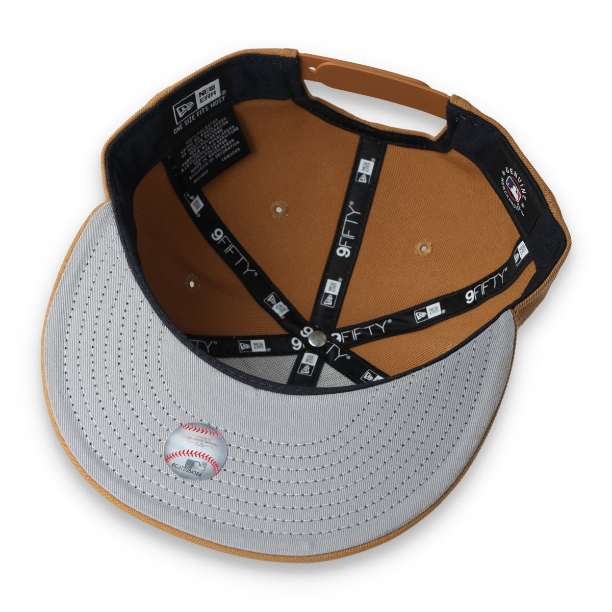 New Era Houston Astros Color Pack 9FIFTY Snapback Hat-Light Bronze