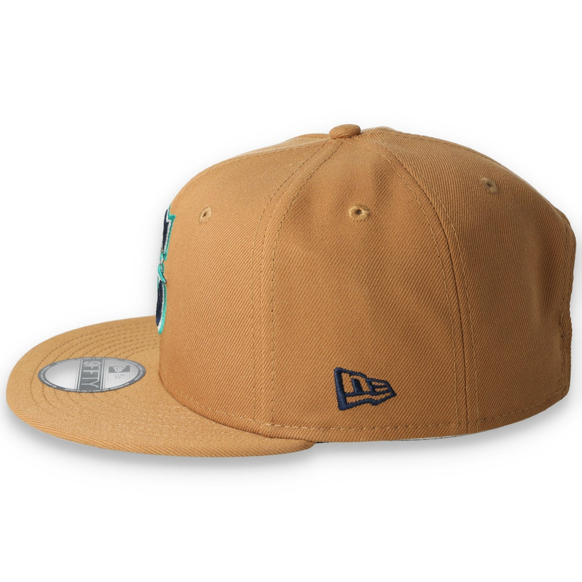 New Era Seattle Mariners Color Pack 9FIFTY Snapback Hat-Light Bronze