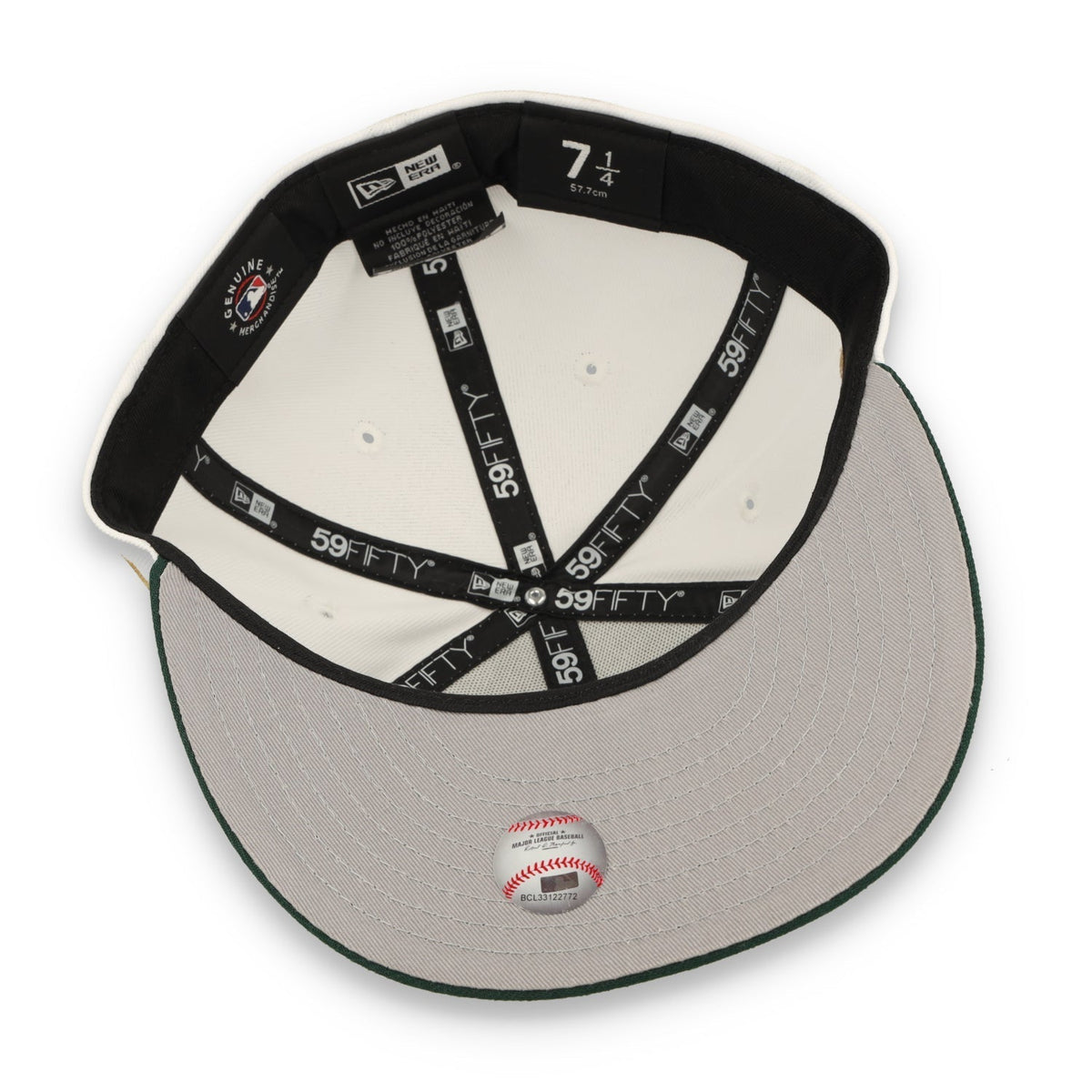 New Era Athletics Gold Scripted 59FIFTY Fitted Hat