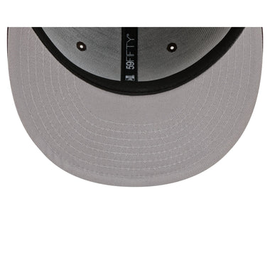 New Era Atlanta Basic Braves 59FIFTY Fitted Hat-Brown