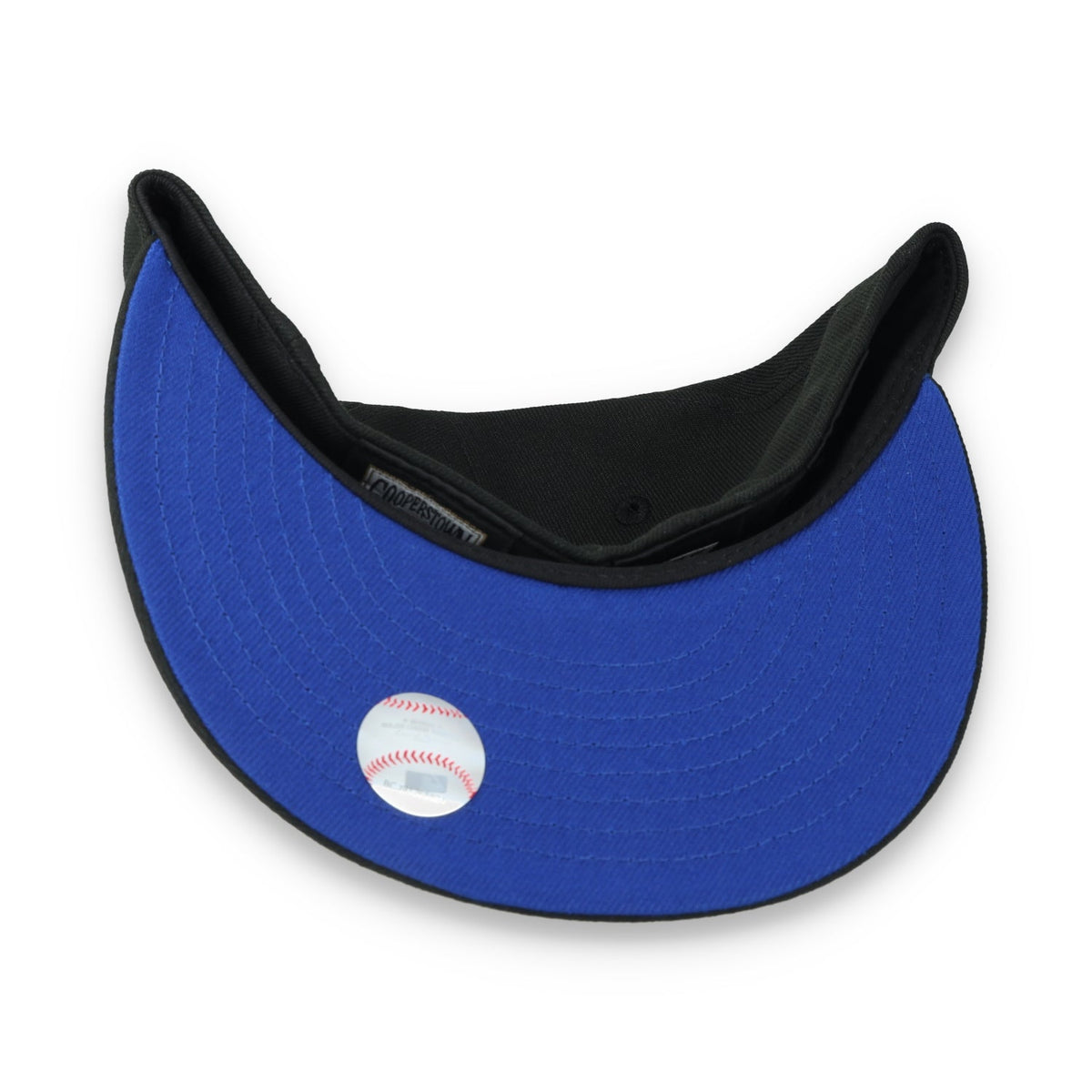 New Era Atlanta Braves 150th Anniversary Side Patch 59FIFTY Fitted Hat-Metallic Grey/Black