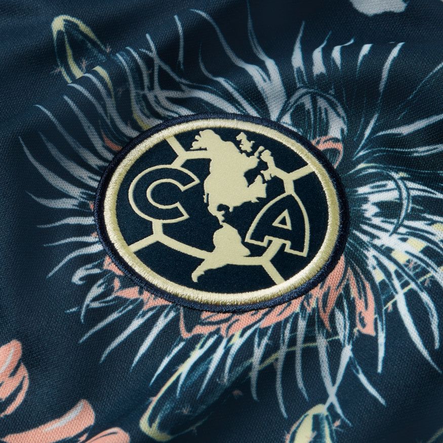 Club América Men's Pre-Match Short-Sleeve Soccer Top