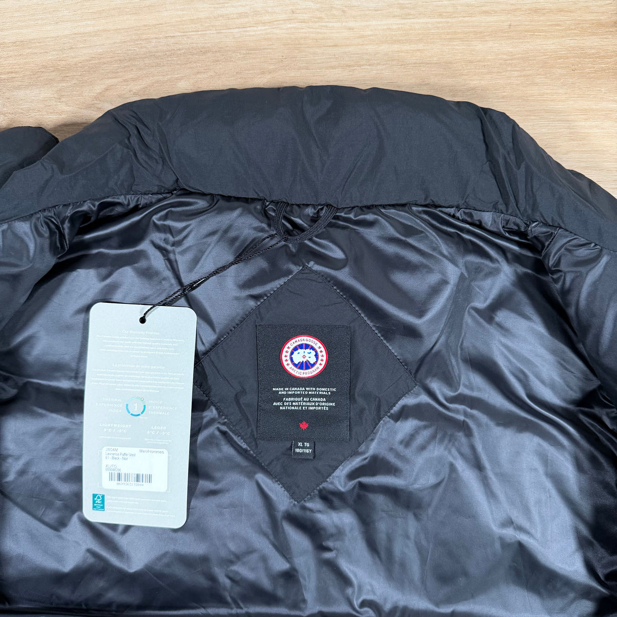 Canada Goose Lawrence Puffer Vest in Black