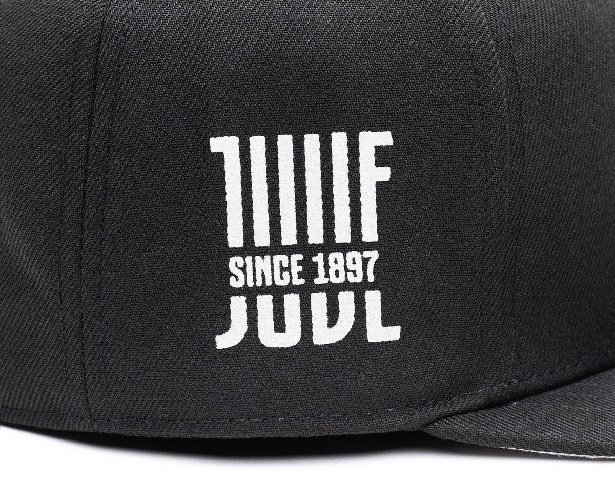 FI COLLECTIONS JUVENTUS DRIBBLING SNAPBACK HAT-BLACK/WHITE