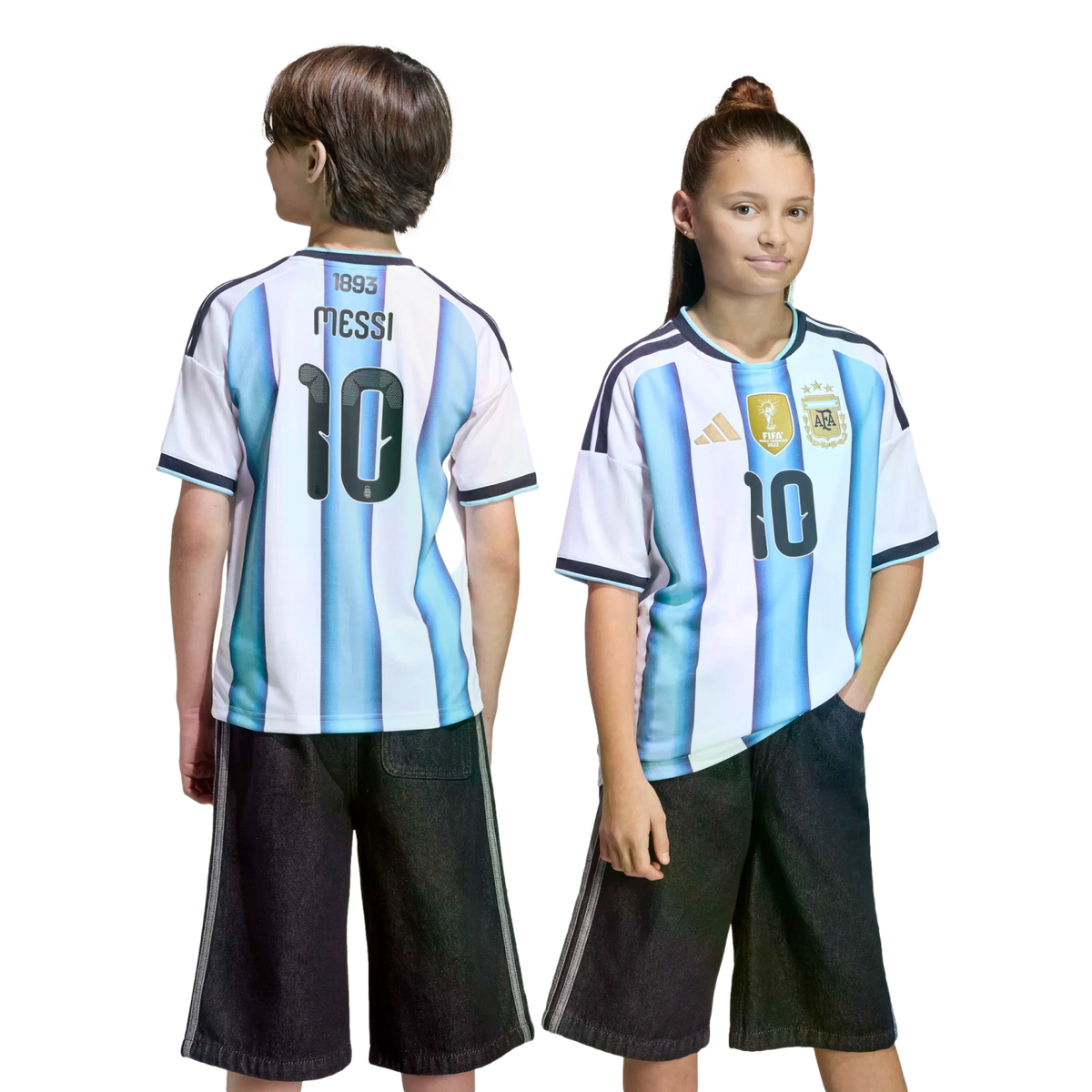 Adidas Argentina 2026 Messi Youth Home Jersey