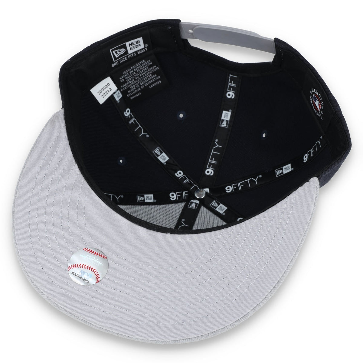 New York Yankees New Era Team Script 9FIFTY Snapback Hat - Navy