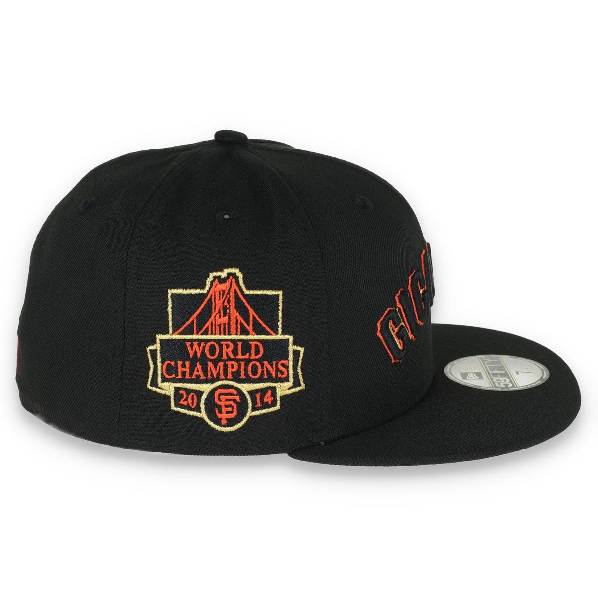 New Era San Francisco Giants "Gigantes" World Champions 2014 Side Patch 59FIFTY Fitted - Black