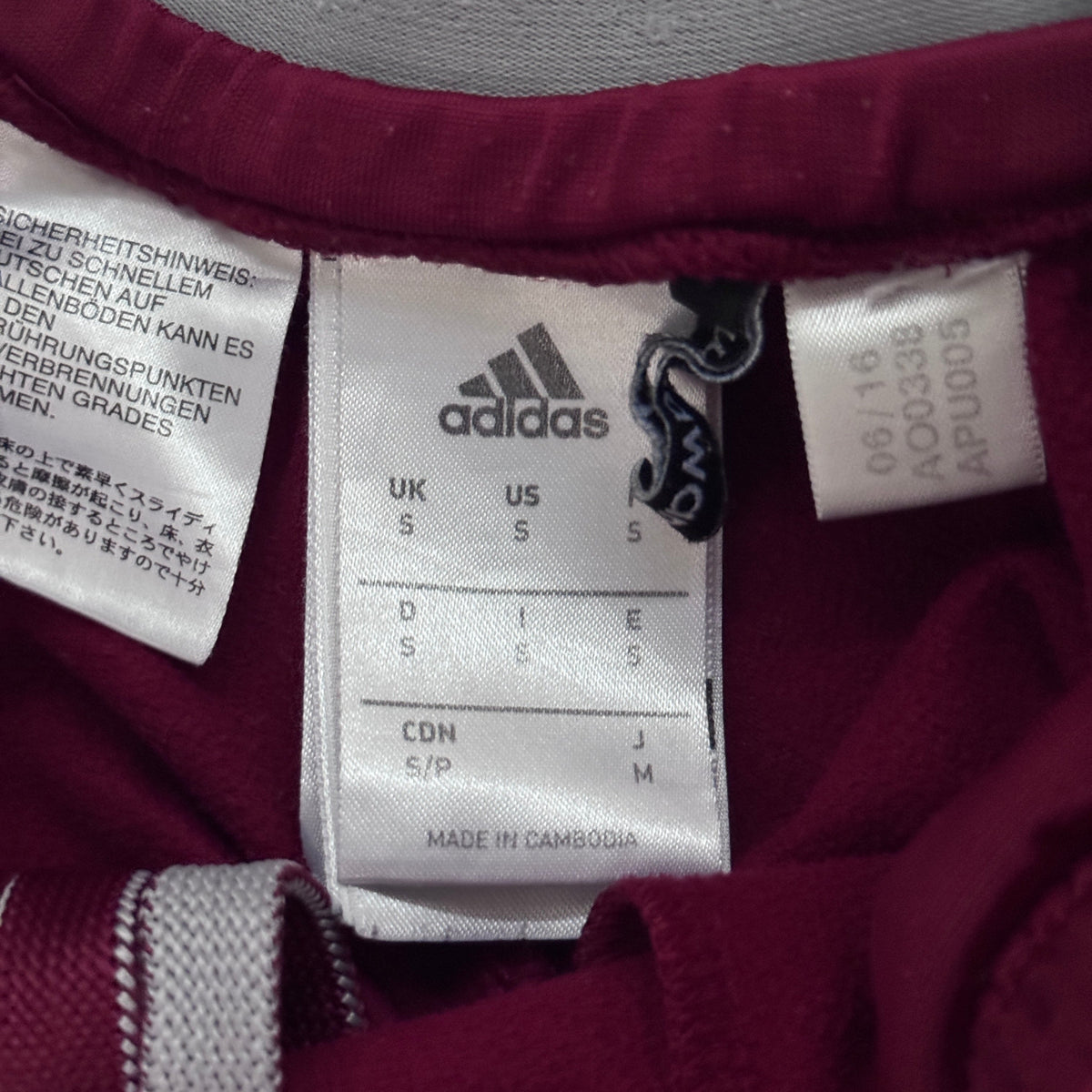 Adidas x FC Bayern München CL Vintage Jacket 2014/15