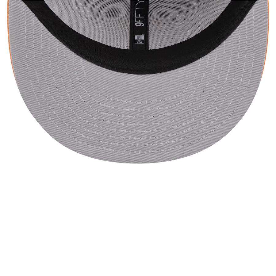 New Era Oakland Athletics Color Pack 2-Tone 9FIFTY Snapback Hat-Brown/Orange