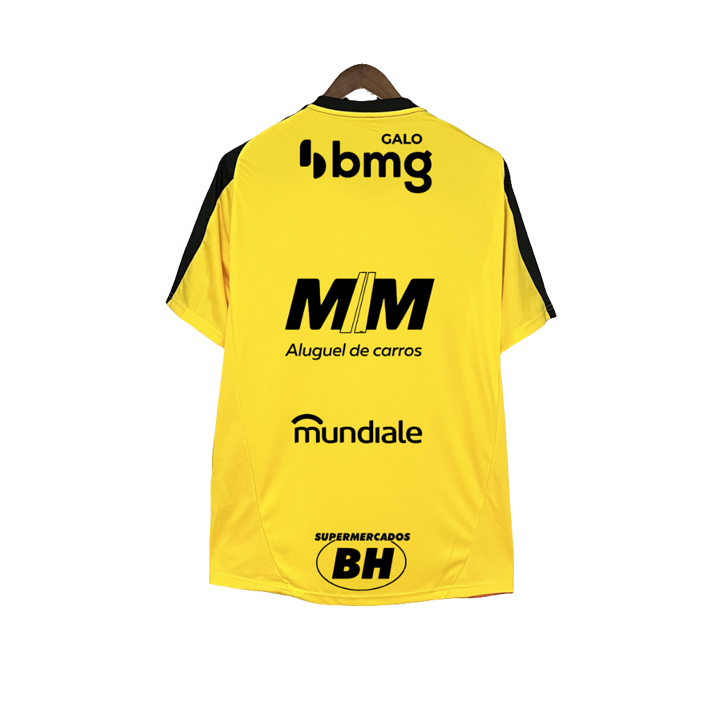 Atletico Mineiro 25/26 Yellow Training Jersey - All Sponsors - Fan Version