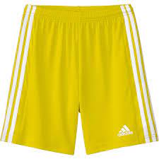 Adidas Youth Squadra 21 Shorts-Yellow/White