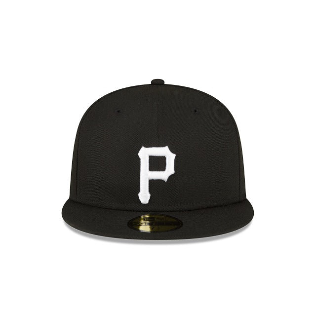NEW ERA PITTSBURGH PIRATES ALL-STAR GAME SIDE PATCH 59FIFTY-BLACK AND WHITE FITTED