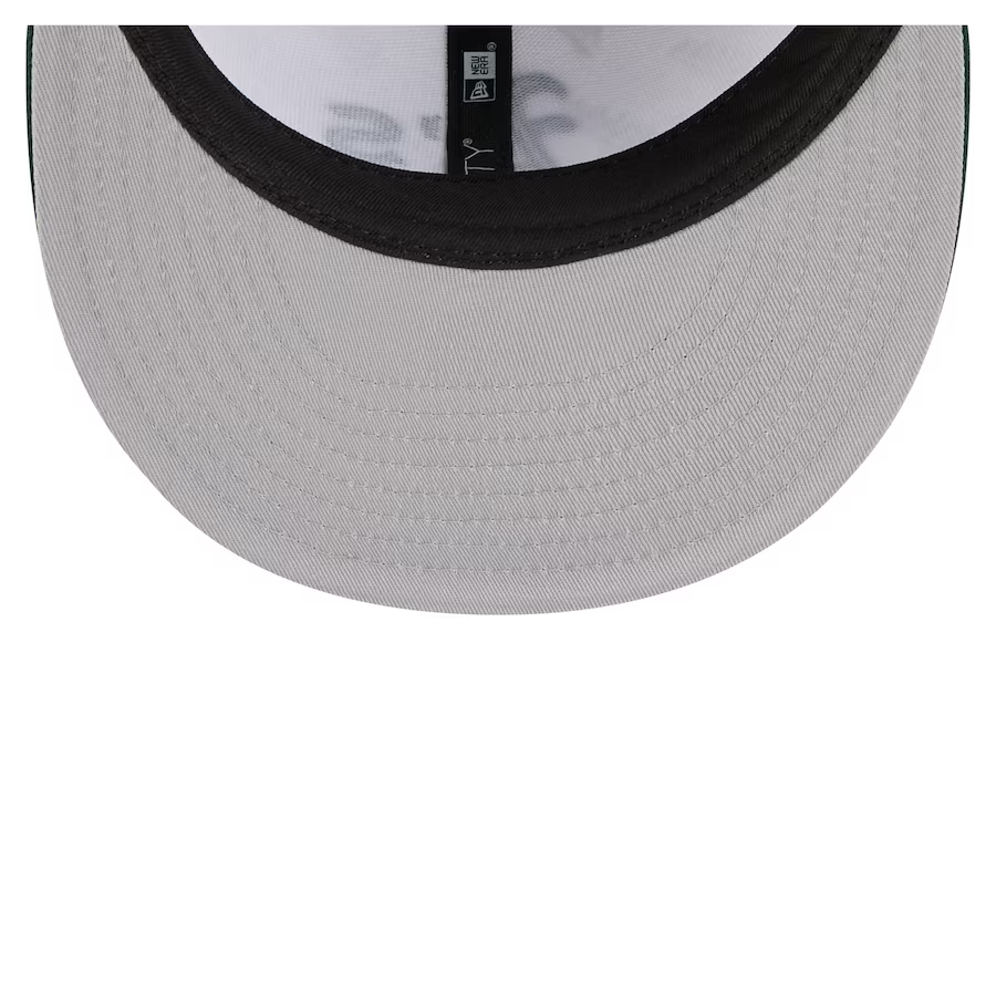New Era Athletics Repeat 59FIFTY Fitted Hat-White/Green