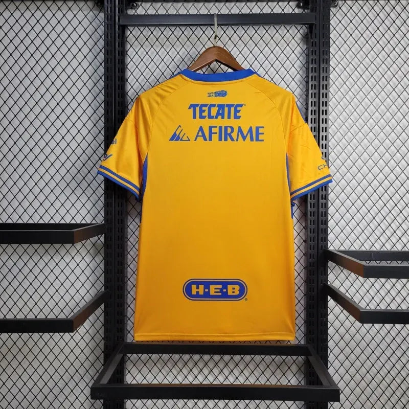 club tigres home jersey 25/26 football kit soccer jersey