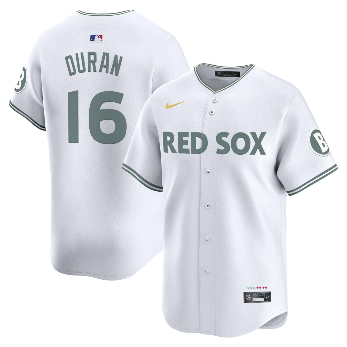Jarren Duran Boston Red Sox City Connect Theme Jersey – White