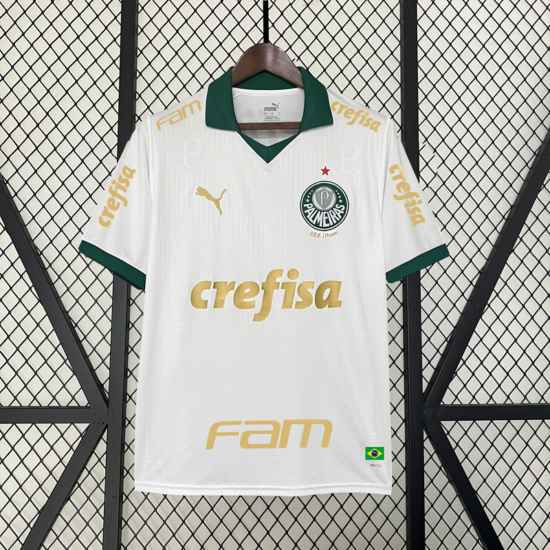 Jersey 2024∕25 Palmeiras away +All sponsors