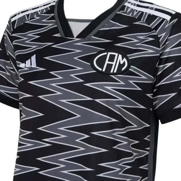 Jersey Atlético Mineiro Feminina Third 24/25 - Preta