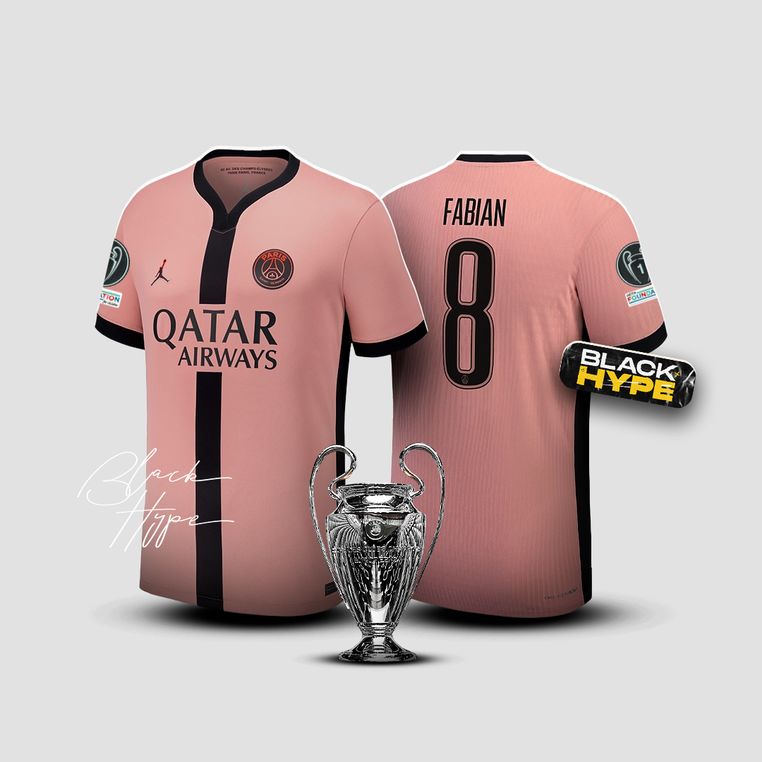 Jersey Fabian Ruiz PSG 24/25 Third - Champions League