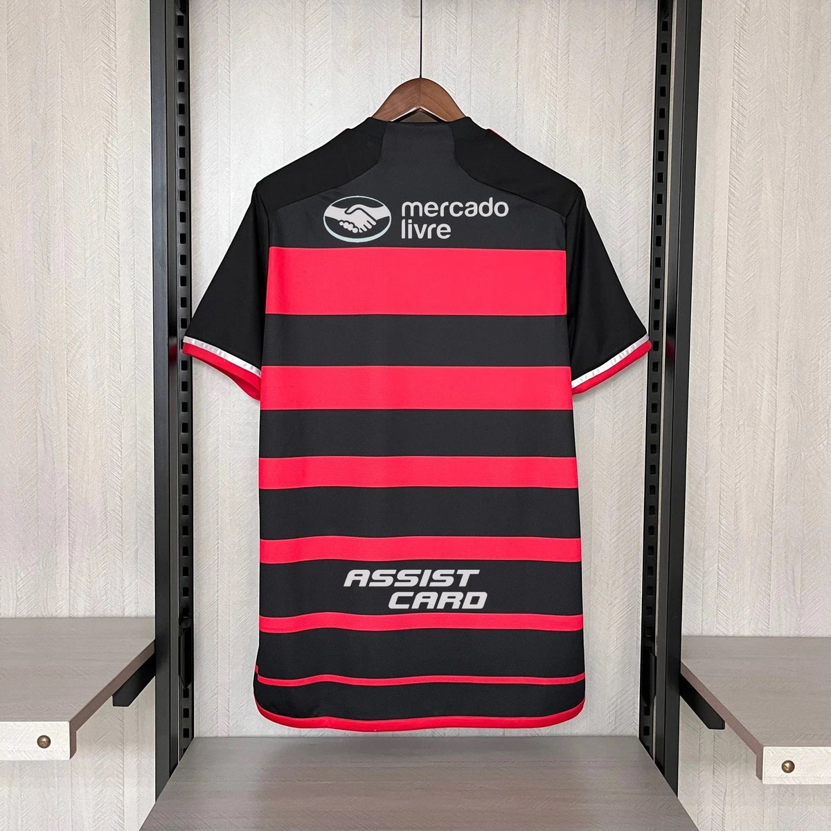 Jersey Flamengo Home 24/25 Torcedor Masculina - Todos os Patrocínios