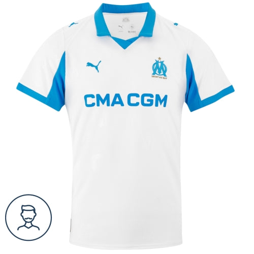 Jersey Marseille 25/26 Home #97 Aubameyang