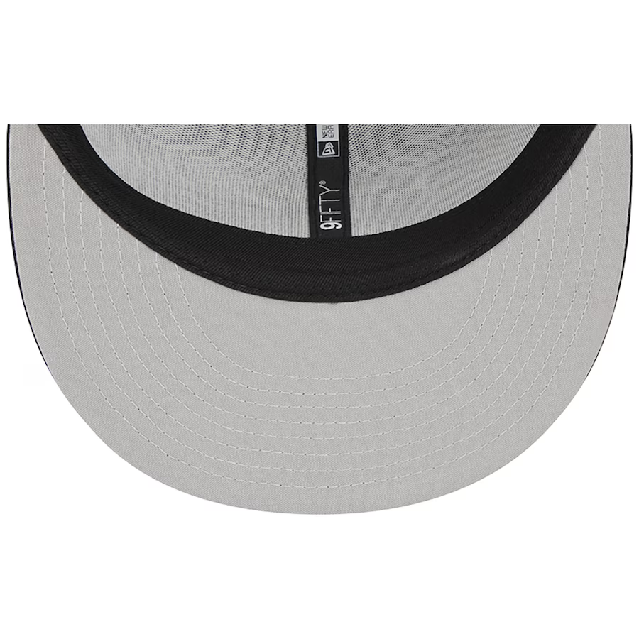 New Era Houston Astros Trucker 9FIFTY Snapback Hat-Black/White