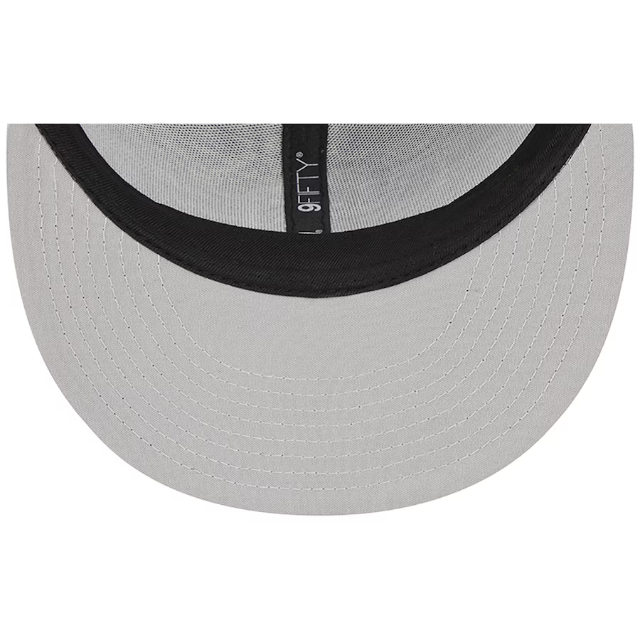 New Era Oakland Athletics Trucker 9FIFTY Snapback Hat-Black/White