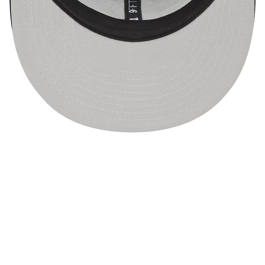 New Era Pittsburgh Pirates Trucker 9FIFTY Snapback Hat-Black/White