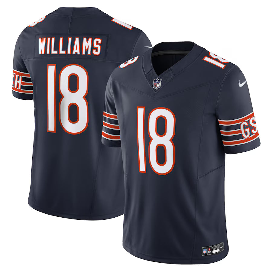Caleb Williams Chicago Bears Jersey - Navy