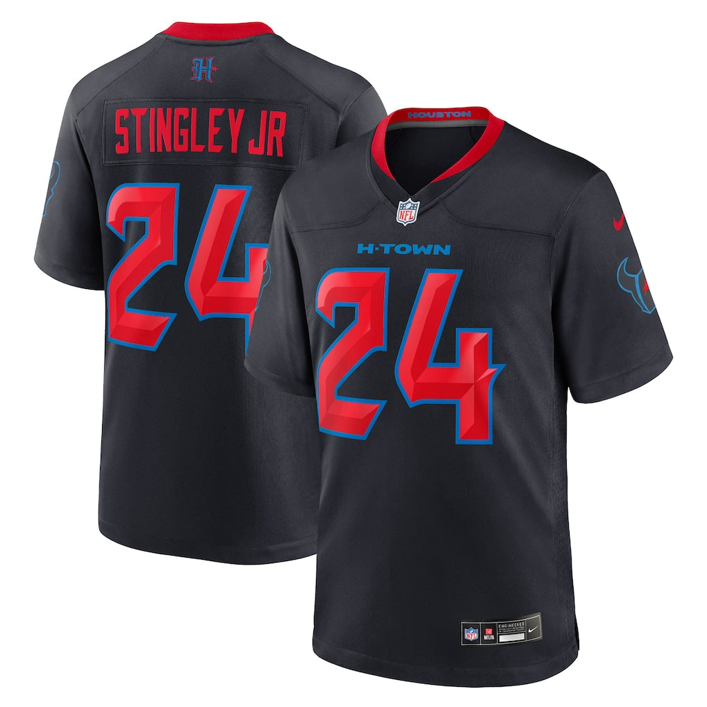 Derek Stingley Jr. Houston Texans 2nd Alternate Jersey - Navy
