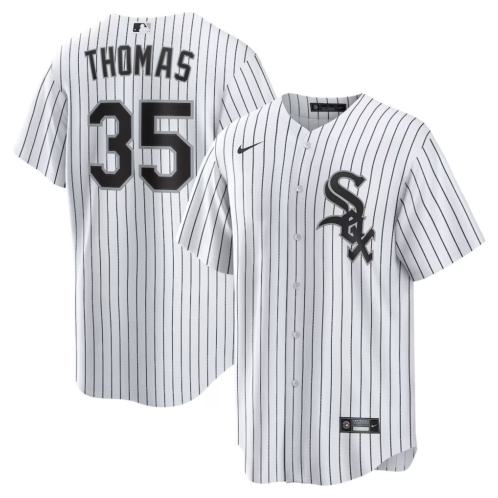 Frank Thomas Chicago White Sox Home Retired Player Jersey - White