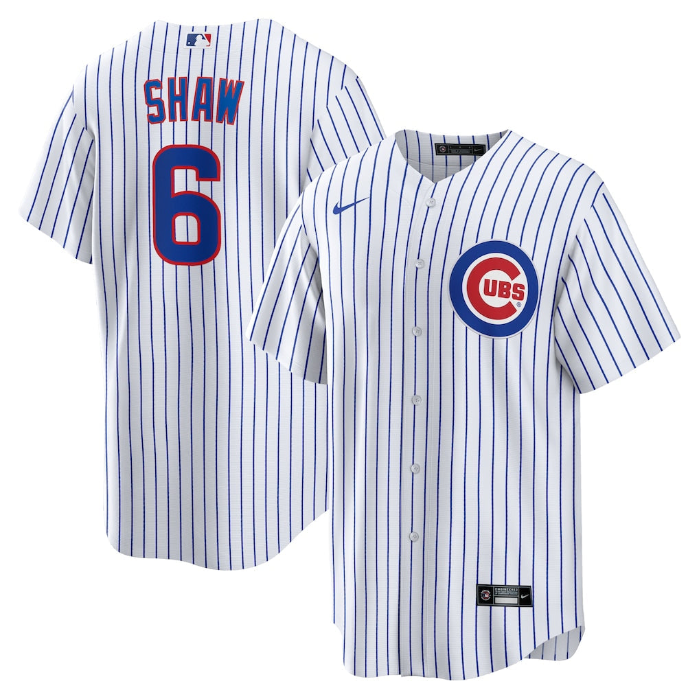 Matt Shaw Chicago Cubs Home Jersey - White