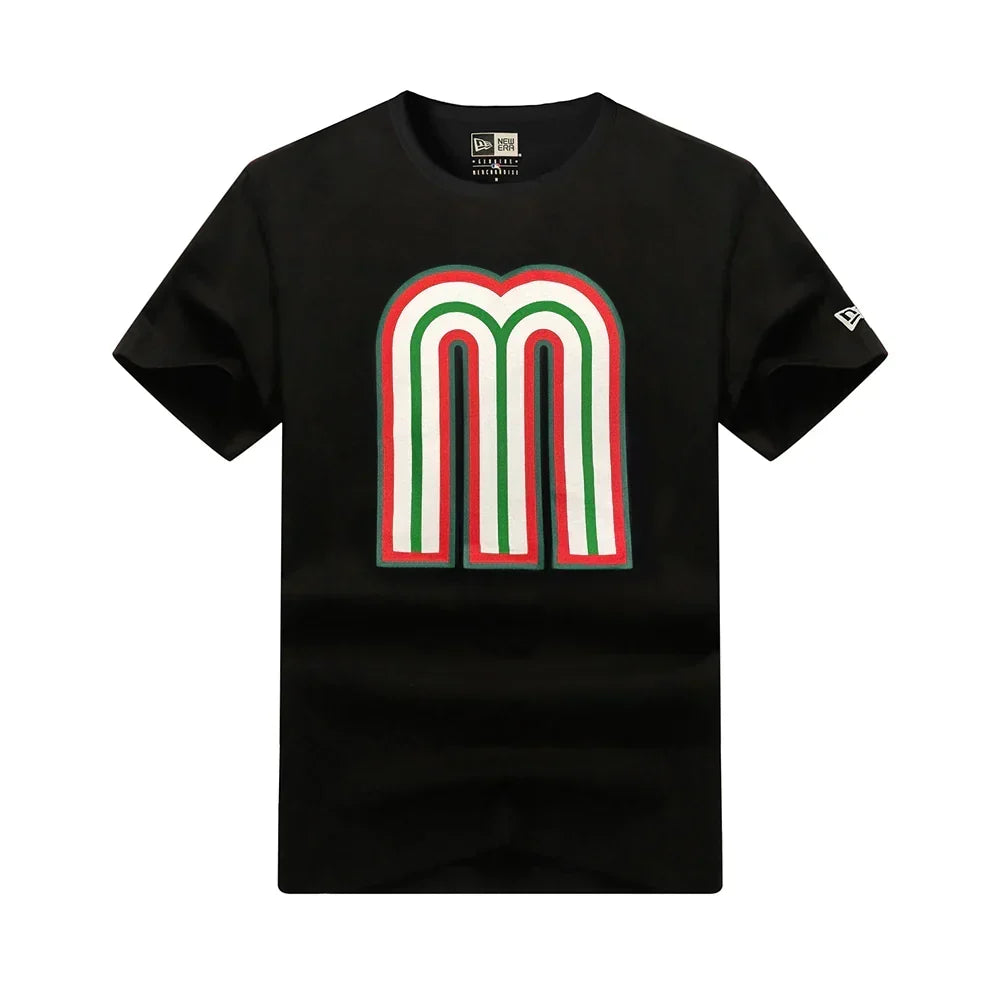 New Era Mexico World Baseball Classic Black Tee