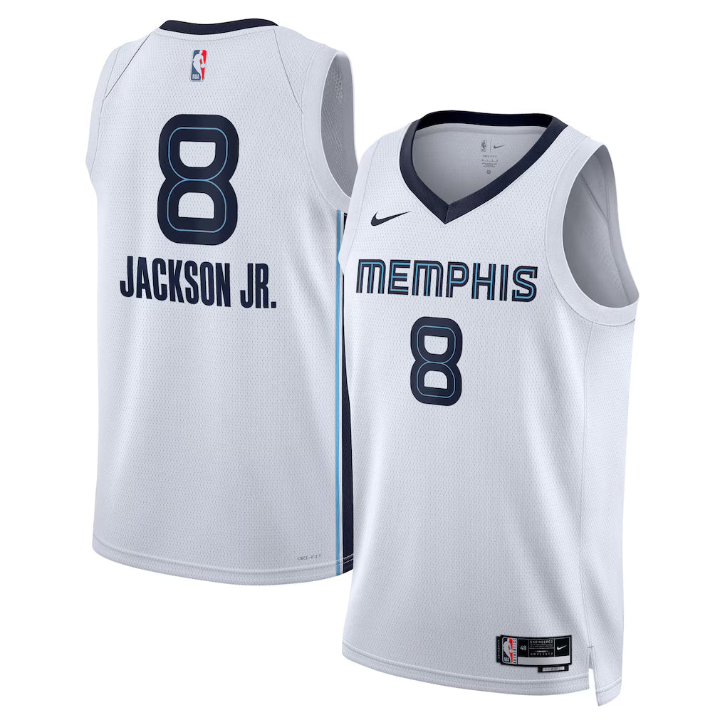 Jaren Jackson Jr. Memphis Grizzlies Unisex Swingman Jersey - White - Association Edition