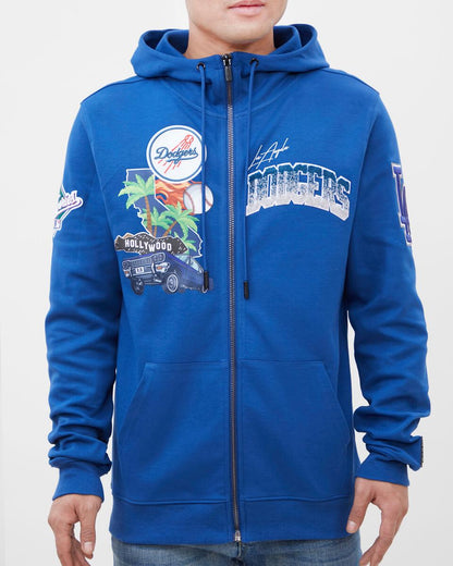 LOS ANGELES DODGERS HOME TOWN DK FZ HOODIE