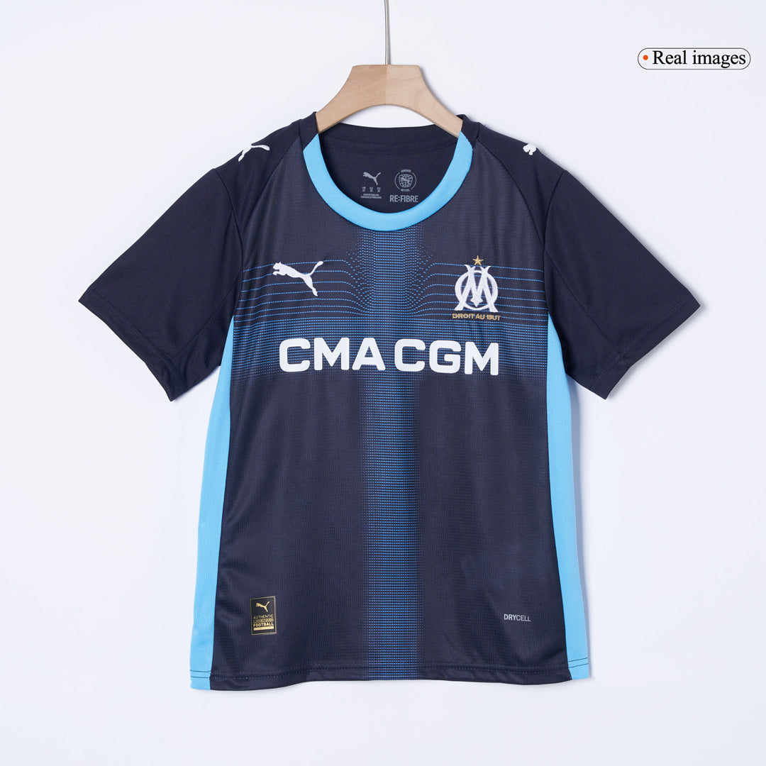 Kids Marseille Away Kit 2025/26