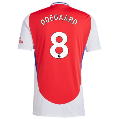 #8 Oodegard Arsenal Titular Camiseta 2024/2025 - Red and White
