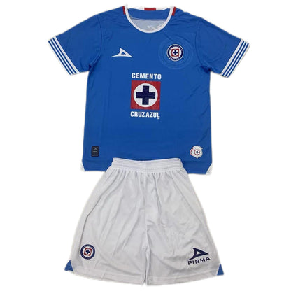 Kids Kit Cruz Azul Home 2024/2025