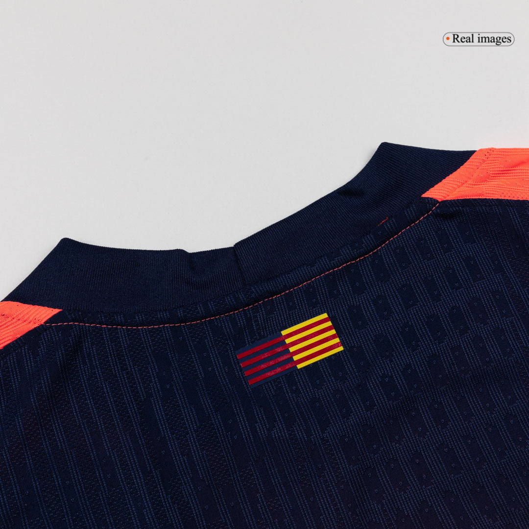 F.DE JONG #21 Mens Barcelona Third Jersey 2025/26 UCL - Player Version (Slim Fit)