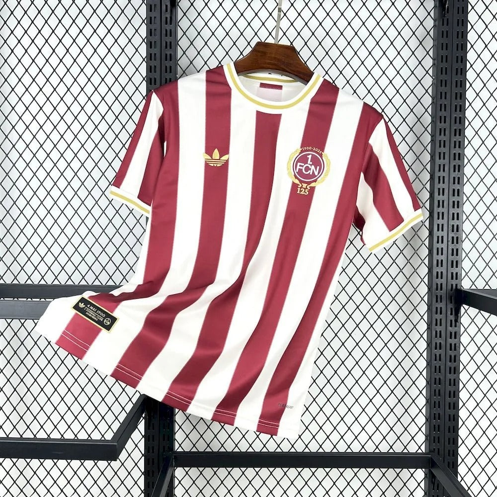 1. FC Nurnberg Jersey 25/26 125th Anniversary Football Kit Soccer Jersey