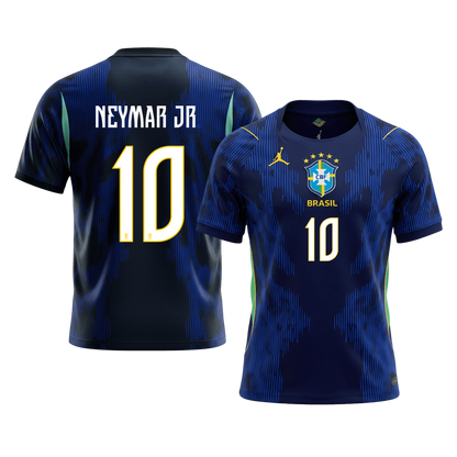 NEYMAR JR #10 Mens Brazil World Cup Away Jersey 2026