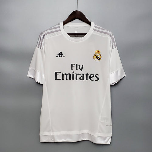 Camiseta Real Madrid I 15/16 Hombre (Retro)