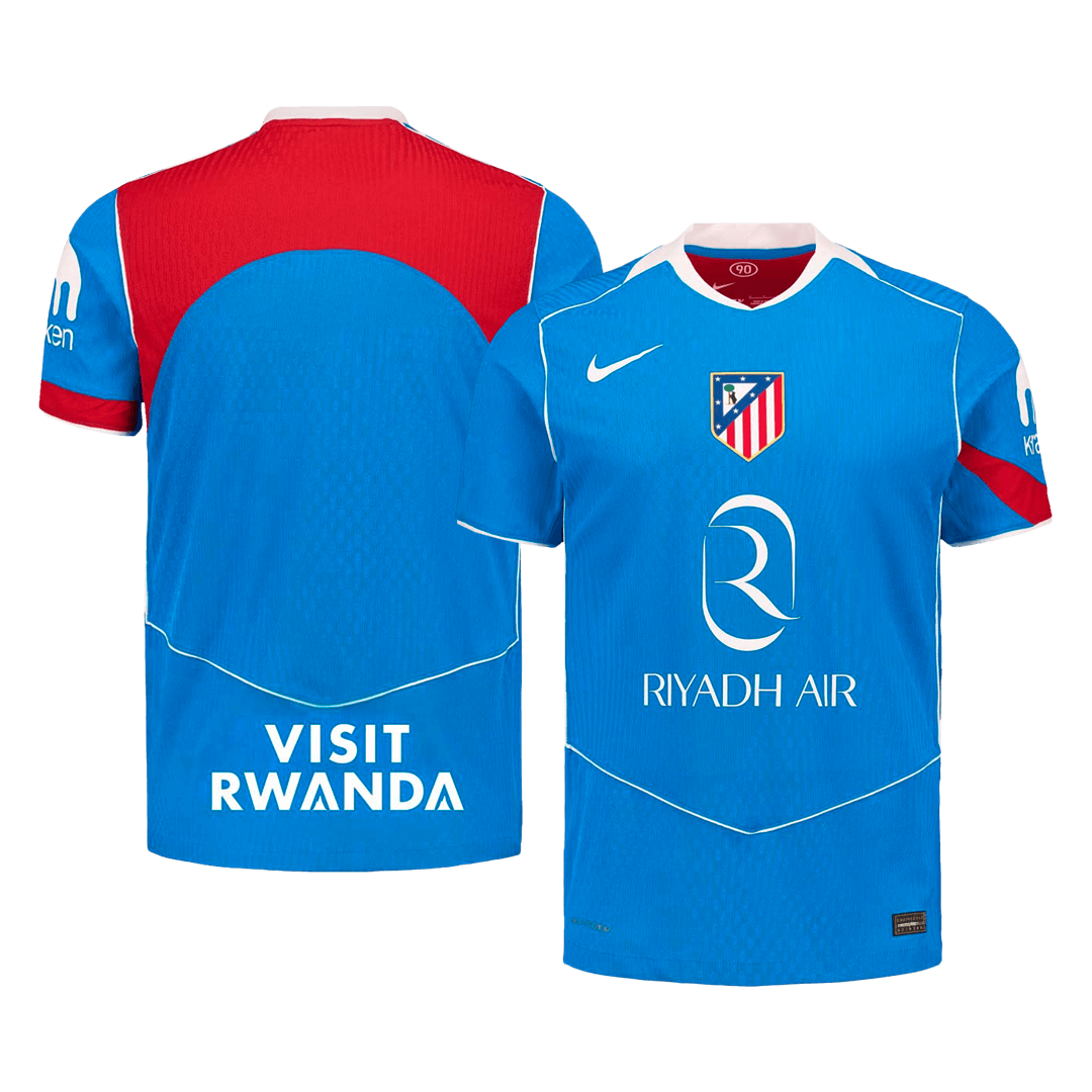 Mens Atletico Madrid Third Jersey 2025/26 - Player Version (Slim Fit)