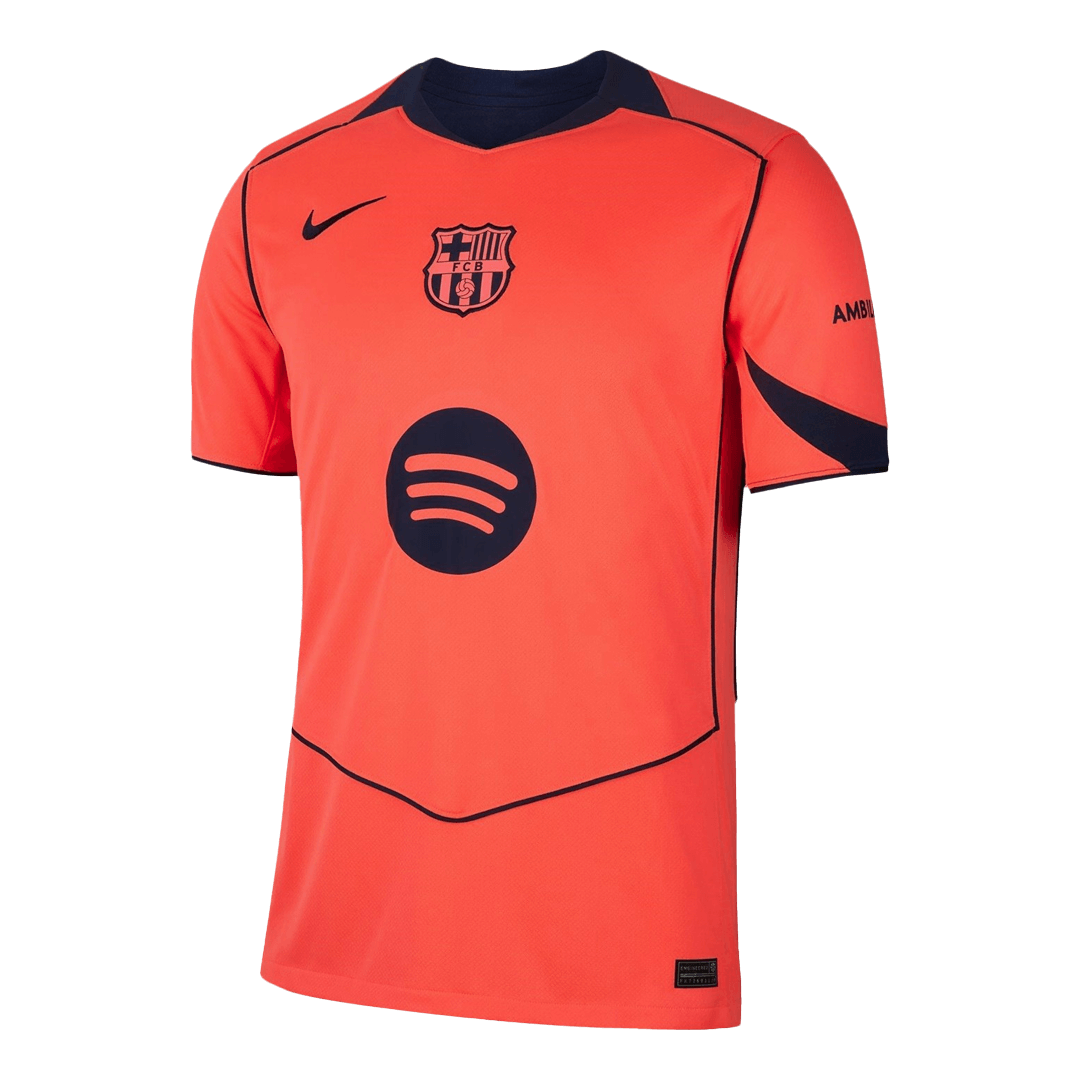 GAVI #6 Mens Barcelona Third Jersey 2025/26 - UCL