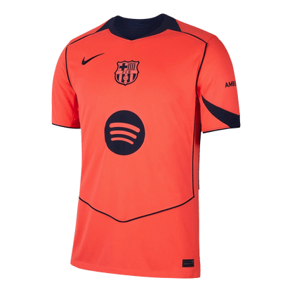 F.DE JONG #21 Mens Barcelona Third Jersey 2025/26 - UCL