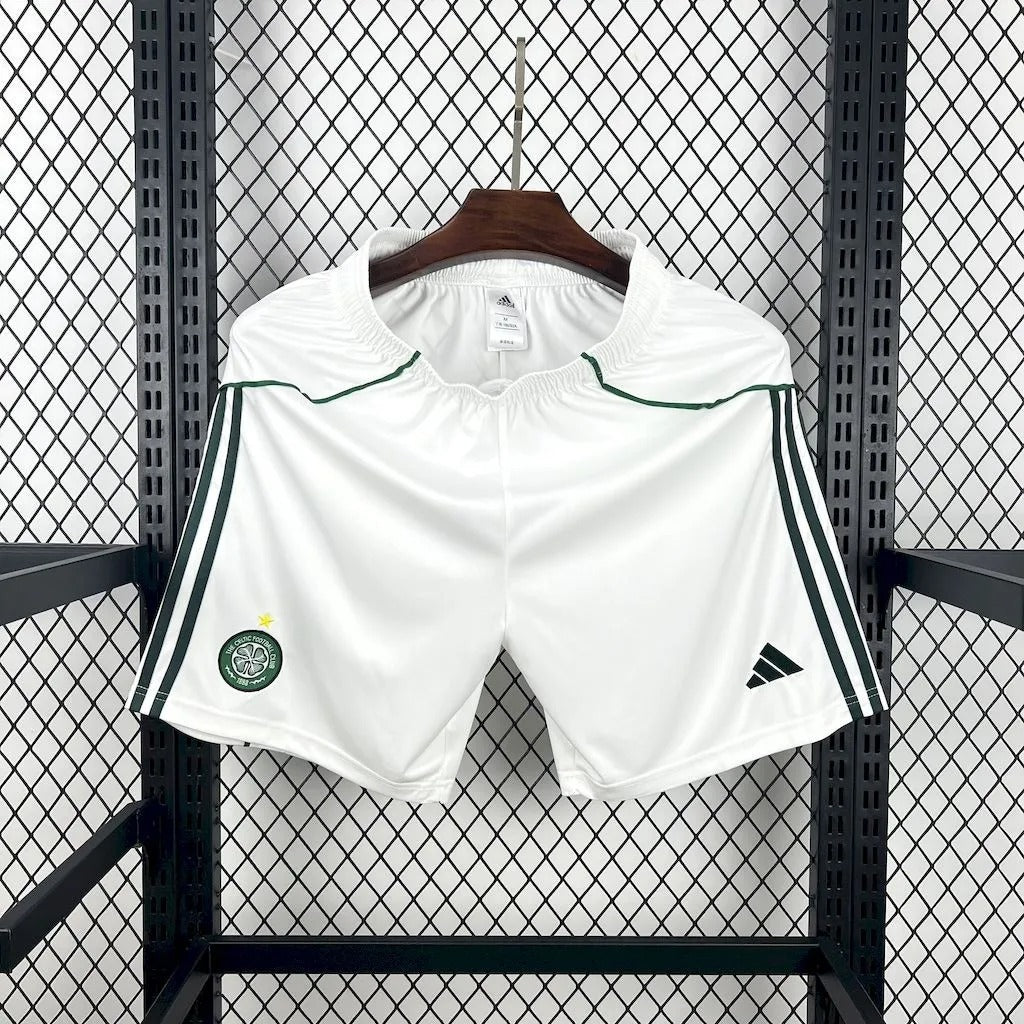 Celtic Shorts 25/26 Home Football Kit Soccer Shorts