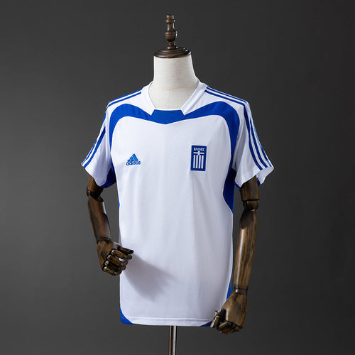 Greece Jersey 2004 Away Retro Kit