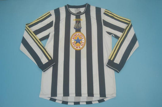Newcastle Retro Home Jersey 1997/1999 - Long Sleeve