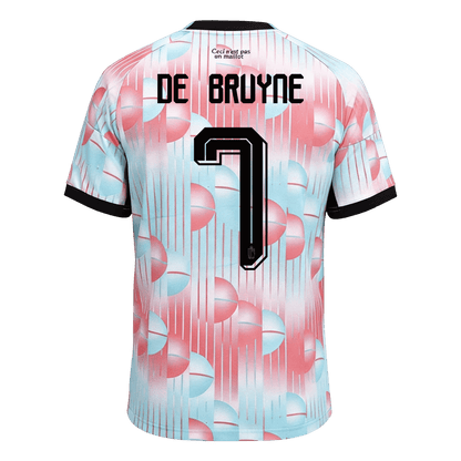 DE BRUYNE #7 Mens Belgium World Cup Away Jersey 2026