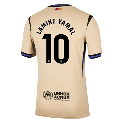 LAMINE YAMAL #10 Mens Barcelona Away Jersey 2025/26